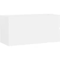 The Living Store Badkaast - Gootsteenkast - 90 x 38.5 x 45 cm - Wit - Spaanplaat
