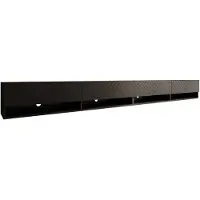Meubella TV-Meubel Asino mat Zwart 280cm hangend zwevend