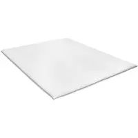 The Living Store Topmatras - Visco Traagschuim - Drukverlichting - Comfortabel - Eenvoudig schoon te houden