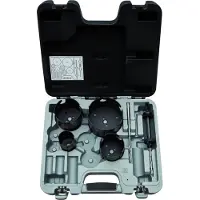 Bahco Gatzagenset | Superior | multiconstructie | voor hout en steen - 7-delig - 3833-SET-302