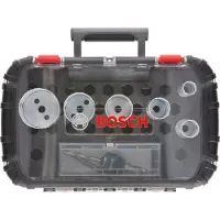 Bosch elektromontageset voor hout en metaal 9-delig - 2608594187