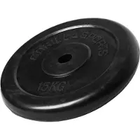 Gorilla Sports Halterschijf 15 kg rubber
