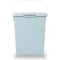 Discountershop Prullenbak 5.5 Liter met Deksel Mintgroen| Perfect als Afvalbakje en Keukenhulp