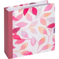 Walther design ME-363-R Season - Memo insteekalbum - Formaat 22 x 22 cm - Witte pagina's - 200 foto's 10x15 cm - Rood