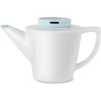 Viva Scandinavia - Infusion Theepot - Porselein - 1 liter - Wit/Blauw