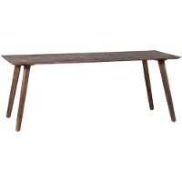 Giga Meubel Eettafel Oslo Mangohout Walnoot 200cm