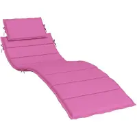 vidaXL Ligbedkussen oxford stof roze