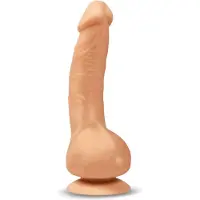 G-Vibe - G-Real - Mini Vibrerende Dildo - 3 x 18 cm - Beige