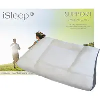 ISleep Support Hoofdkussen - Medium - Medium Kussen - 50x60x10 cm - Wit - Neksteun en Ventilatieband