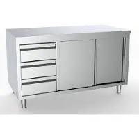 CombiSteel 700 WERKTAFEL SCHUIFDEUREN LADEN LINKS 1600 | 7333.0250 |