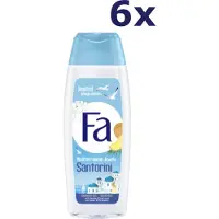 Fa 6x Douchegel - Mediterranean Jewels Santorini 250ml