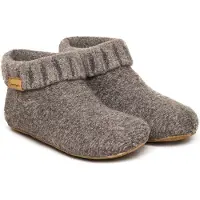 Gottstein - Knit Boot LE - Pantoffels 42, bruin/grijs