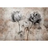 Fotobehang - Bloemen - Rozen - Structuur - Bloem - Planten - Vliesbehang- 104x70cm (lxb)