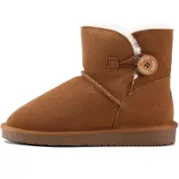 Gooce Snowboots 'Hubbard' crème / bruin