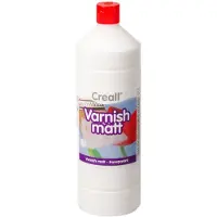 Havo Varnish - Vernis – matte, beschermende blanke lak op waterbasis voor al je creatieve werkstukken - 1000ml - gemaakt in NL