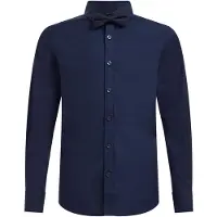 We fashion Overhemd donkerblauw