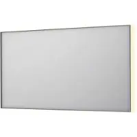 Ink SP32 Spiegel In Kader 140x80cm Indirecte LED Verlichting Rondom - Geborsteld RVS - Glas - Rechthoekig - Spiegels, Badkamerspiegels - 8718835177232