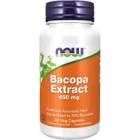 NOW,NOW Foods,NOW,NOW Foods Bacopa Extract 450 mg (90 Capsules) - kruiden-en-planten - kruiden-en-planten
