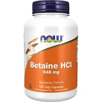 Now Betaine HCL - 120 v-caps