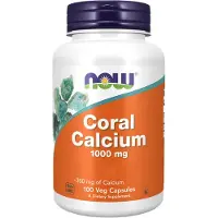 Now Coral Calcium 1000mg - 250 v-caps