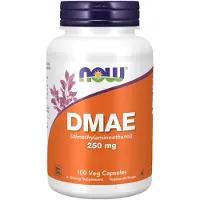Now DMAE 250 mg | 100 Veganistische Capsules | Dimethylaminoethanol (DMAE)
