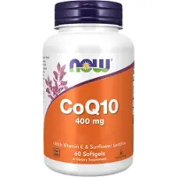 Now CoQ10 400 mg (60 Softgels) - antioxidanten, co-enzym-q10 - co-enzym-q10 - co-enzym-q10
