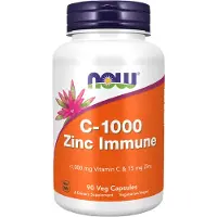 Now C-1000 Zinc Immune - 90 v-caps