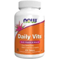 NOW,NOW Foods,NOW,NOW Foods Daily Vits Multi (250 Tabletten) - vitamines, multivitamines - multivitamines - multivitamines