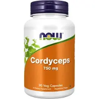Now , Cordyceps, 750 mg, 90 veggie capsules