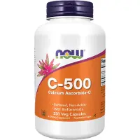 NOW,NOW Foods,NOW,NOW Foods Vitamine C 500 Calcium Ascorbaat-C capsules (250 Capsules) - vitamines, vitamine-c - vitamine-c - vitamine-c