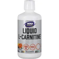 Now L-Carnitine Liquid 1000 mg | 473 ml | L-Carnitine vloeistof met citrussmaak | Carnitine supplement (946 Milliliter)
