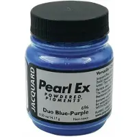 Jacquard pigment speelgoed Pearl Ex 14 gr Duo Blauw Paars creatief.