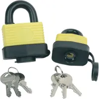 BRÜDER MANNESMANN Hangslot 50 mm waterdicht (Hobby) - 41350