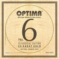 Optima NO6.GCHT No.6 24K Gold High Carbon Nylon snaren voor klassieke gitaar