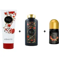 Maja Set - Bodylotion 200 ml / Talkpoeder 100 gram / Deo Roller 50 ml