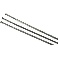 Zipp Cx-ray Straight Pull External With Titanium Washers 3 Units Spokes Zilver 210 mm