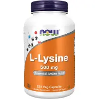 Now L-Lysine (L-Lysine Monohydrochloride) 500 mg - aminozuur, l-lysine - l-lysine - l-lysine