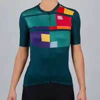 Sportful Fietsshirt Sportful Women Idea Jersey Sea Moss-S