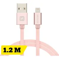Swissten Datenkabel Textil USB / Lightning 1.2 M