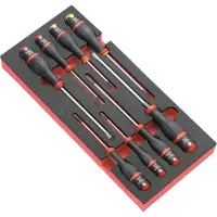 Big Buy Cooking Foam tray - - PM.MODA1 - 8 protwist screwdrivers - Compatible with MODM.A1 - Black