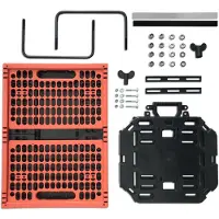 Plates 4 Bikes Travel set: vouwkrat + multi-plaat + tassenbeugels