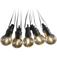 V-TAC VT-70512 Solar snoerverlichting 10 LED's Warm Wit - 12 meter - zonne-energie