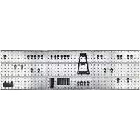 Raaco 109659 Gereedschapshaak gatenpaneel x 3 + 44 clips (b x h x d) 1560 x 440 x 11 mm 1 stuk(s)