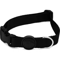 Morsø halsband voor hond gerecycled pureness zwart 43-70x2,5 cm