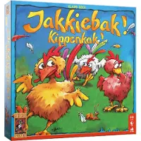 999 Games - Jakkiebak! Kippenkak! - Bordspel - Kinderspel