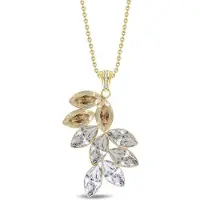 Spark NG42289GSC - Bird Of Paradise Gilded - Golden Shadow, Silver Shade, Crystal - Ketting
