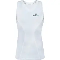 Gamepatch | Compression Shirt SLEEVELESS | Wit | Maat L | Basketball | Handball | Urban Sports