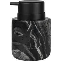 Mette Ditmer Marble Zeeppomp Låg Zwart Grijs - Zeeppompjes Marmer Black - MARDIS98