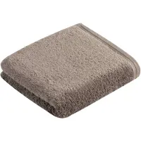 Vossen handdoek Vegan Life pepplestone 60x110