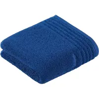 Vossen Handdoek Vienna Style Supersoft Deep Blue (set van 3) (60 x 110 cm)